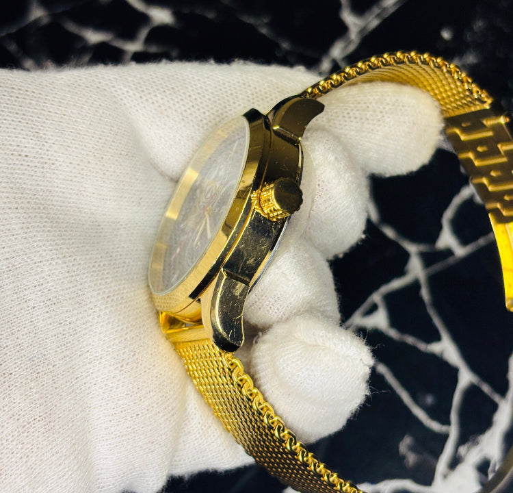 Carrera Golden shafer + Link Chain Custom Watch
