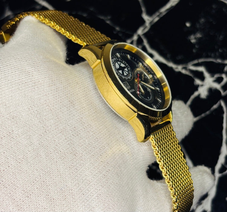 Carrera Golden shafer + Link Chain Custom Watch