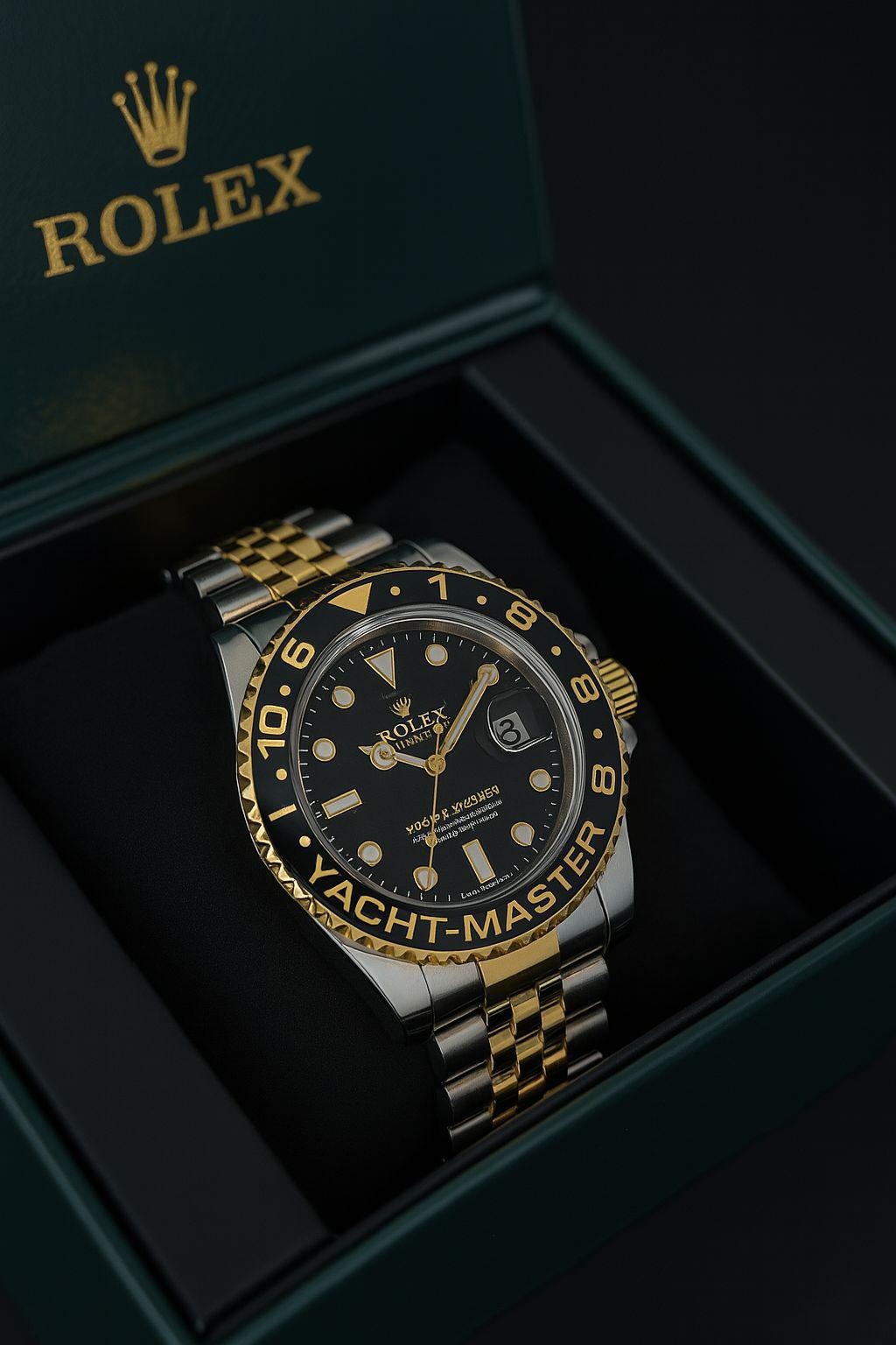 Rollie Submariner Gold and Black