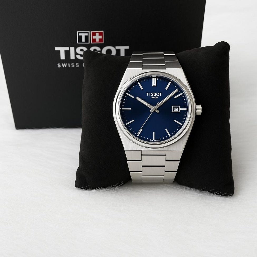 Tissot PRX Silver Stainless Steel Blue