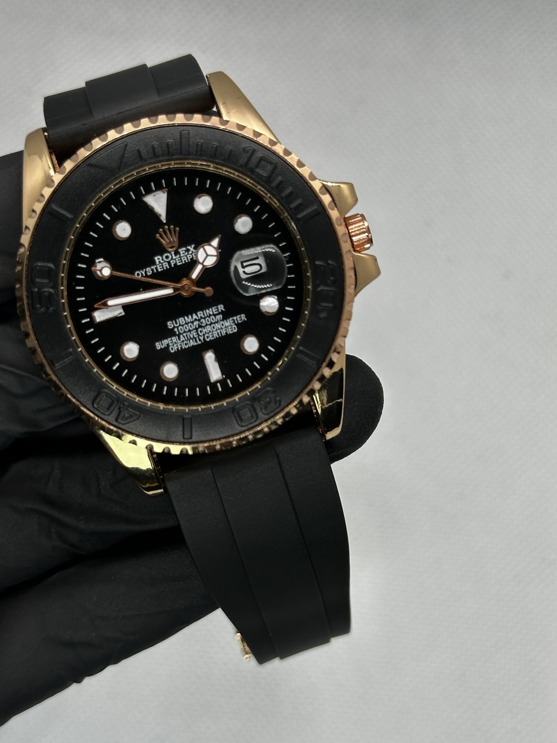 Rollie Submariner Rose Gold - Premium Strap