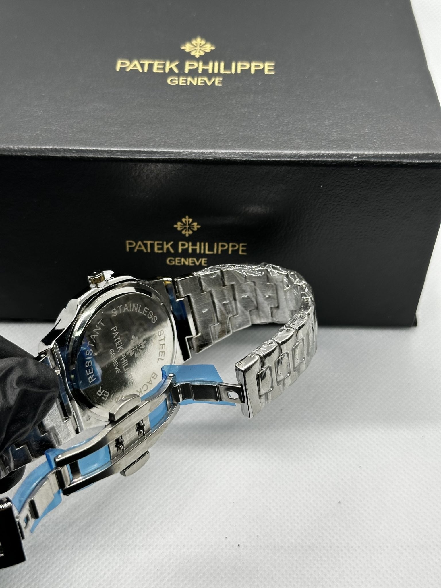 Patek Phillpe Geneve Silver Brown