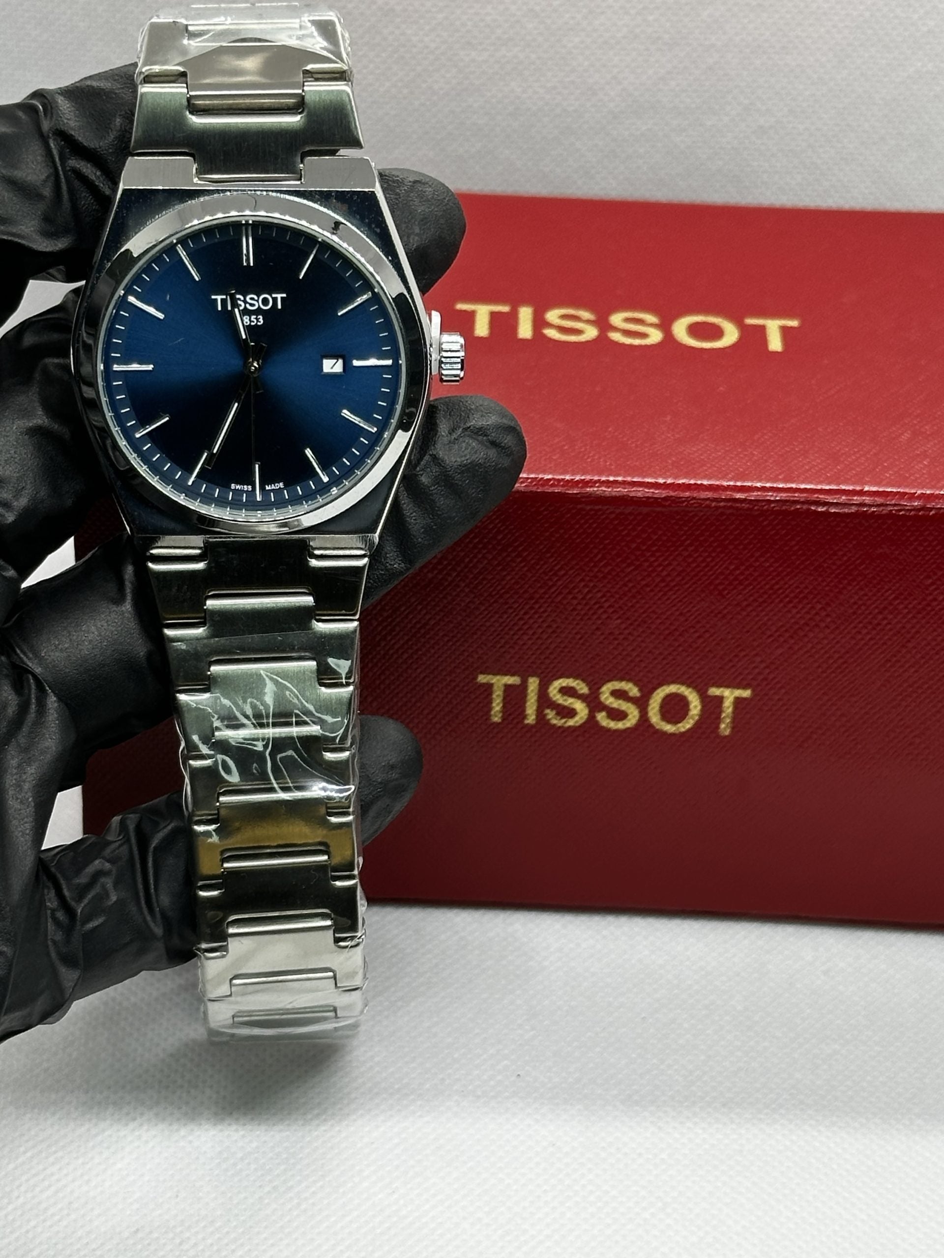 Tissot PRX Silver Stainless Steel Blue