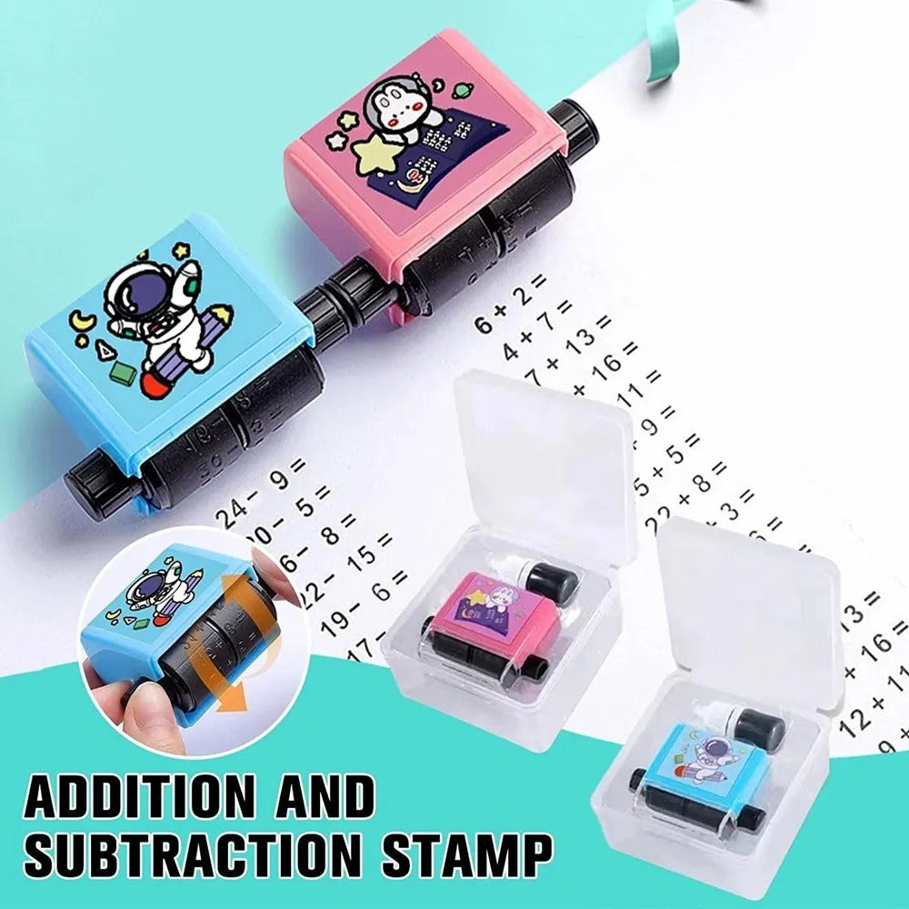 Math Stamp – Random Addition & Subtraction