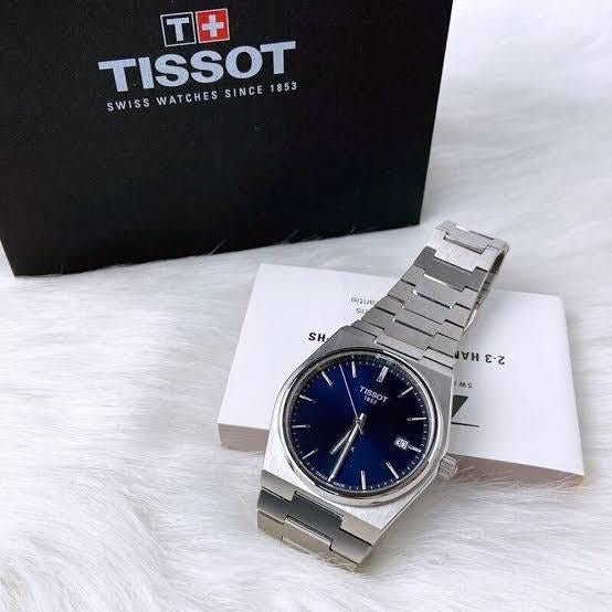 Tissot PRX Silver Stainless Steel Blue